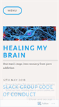 Mobile Screenshot of healingmybrain.com
